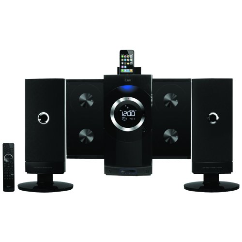 Iluv Imm9400 2.1-Channel 4-Cd Home Audio System With Ipod Dock (Personal Audio / Stereo Systems & Boomboxes)
