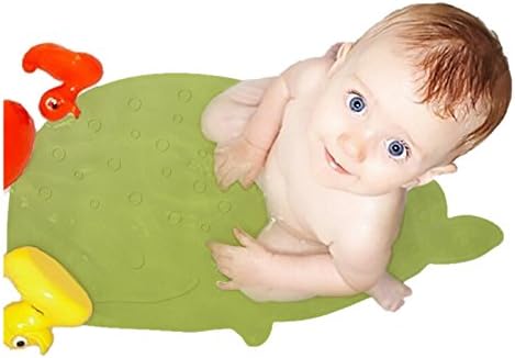 Baby Kids Safety Non Slip Tub Shower Bath Mat,Green