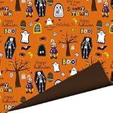 Imaginisce - Spooky Town Halloween Collection - 12 x 12 Double Sided Paper - Monster Mash , CLEARANCE