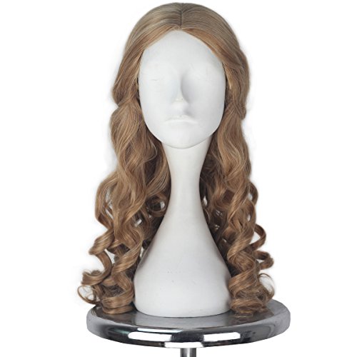 Miss U Hair Women Girl Long Brown Curly Movie Cosplay Wig for Party Halloween C296