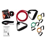 Ripcords Resistance Exercise Bands Set with Circuit Training DVD (4 Pack)by Ripcords