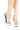 SILVER SEQUINS Closed Toe PLATFORM PUMP Heels