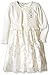 American Princess Girls' Candlelight Floral Sweater Dress