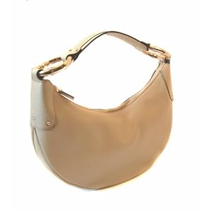 Gucci Handbag Ivory Leather Hobo Style GG 211520