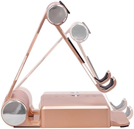 GeekBok 10000mAh Portable USB Charger External Battery Pack with Multi-Angle Stand for iPhone,iPad,Samsung,Moto,Sony,Blackberry,Nokia,Nexus,LG,other Phones and Tablets [Gold]