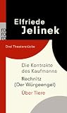 Die Kontrakte des Kaufmanns - Rechnitz (Der W&uuml;rgeengel) - &Uuml;ber Tiere: Drei Theaterst&uuml;cke - Elfriede Jelinek