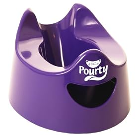 Pourty Potty - Easy Clean Potty. Colour: Purple