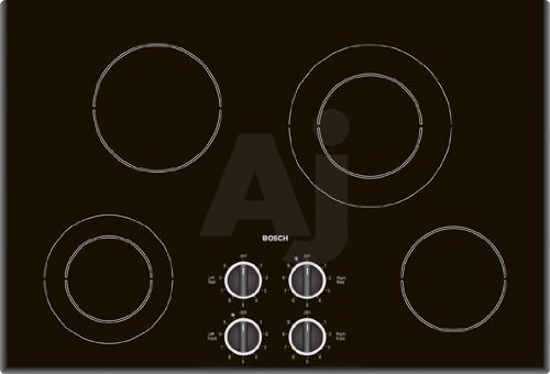 Bosch : 30 inch Smoothtop Electric Cooktop : Black by Bosch
