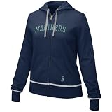 Nike Seattle Mariners Ladies Navy Blue Full Zip Fan Sweatshirt