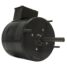 Fasco D114 4.4-Inch Fan Coil Air-Conditioning Motor, 1/12 HP, 115-230 Volts, 1550 RPM, 1 Speed, 2.5 Amps, Totally Enclosed, CWSE Rotation, Sleeve Bearing