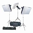 Promaster Deluxe 3 Light Studio Lighting Kit