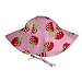 i play. Baby-Girls Infant Floppy Brim Sun Protection Hat, Red Raspberry, Toddler