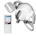 NEW CLEAR SILICONE CASE & MAINS CHARGER FOR THE NEW APPLE iPOD NANO 4G 4TH GENERATION 8GB 16GB (Nano-Chromatic 2008) + NECK STRAP