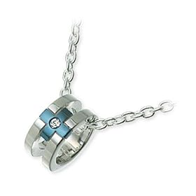 【クリックで詳細表示】Drops (ドロップス) シルバーペンダント 45.0cm DBN-32-BL： ジュエリー通販