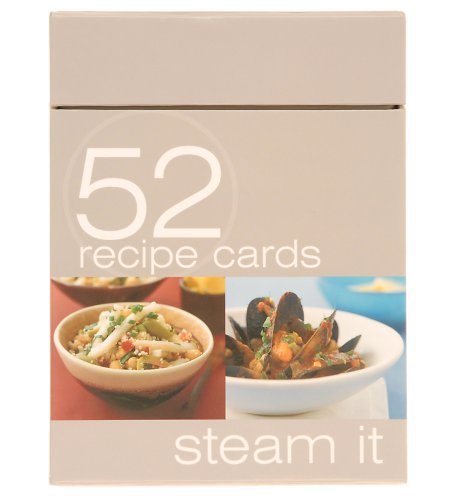 52 'Steam It' Recipe Cards