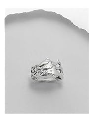 Dolphin Ring In 92.5 Sterling Silver