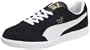 Puma Liga Suede 341466, Unisex - Erwachsene Sportive Sneakers, Schwarz (black-white 58), EU 44 (UK 9.5) (US 10.5)