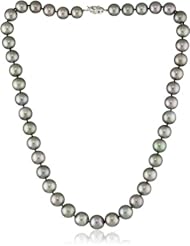 TARA Pearls Tahitian Black 10.5x9.0mm Pearl Necklace
