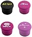 CapaBunga Wine Bottle Stopper, Set of 4, Hers, Silicone Reusable Bottle Caps