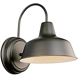Design House 519504 Mason Collection 11-Inch Outdoor Down light, Oil Rubbed Bronze Finish