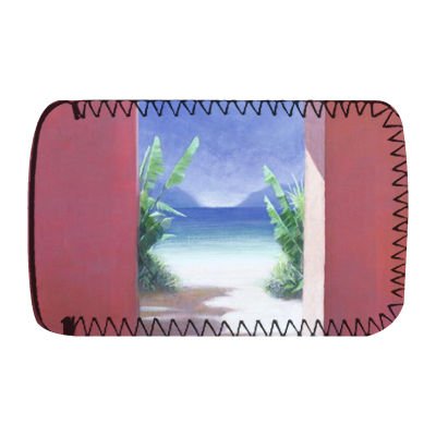 Banana Palms, 2005 (acrylic on canvas) by Lincoln Seligman - Protective Phone Sock - Art247 - Standard Size