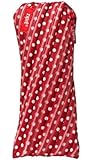 ZIPIT Cosmo Pencil Case, Red Dots, 8.6"x0.78"x3.54" / 22x2x9cm (ZT-COS-Rdot)