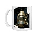 Golden Nautical lantern, Dartmouth, Devon, UK Photo Mugs