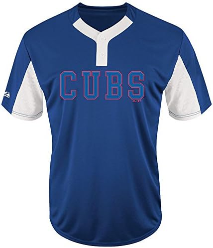 Adult 3XL Chicago Cubs NEW MLB Color Block Jersey