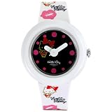 ハローキティ×アモンリザ Hello Kitty × AMONNLISA 腕時計 レディース W-KISS WH/BK 【正規輸入品】