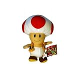 Nintendo Super Mario Plush Toad, 22cm