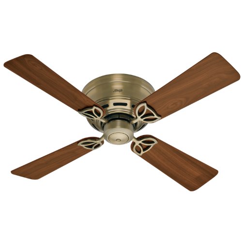 Hunter 23860 Low Profile Antique Brass