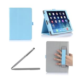 ipad procase apple air flip leather stylus bonus stand folio pen built case wake 5th sleep generation