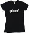 got moss? Women's Babydoll Petite Fit Tee Shirt in 6 Colors Small thru XL