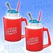 SLUSH MUGS Frozen Beverage Slushie Cups - SET OF 2 - Slushee Treats at Home