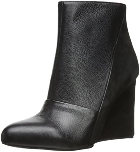 See By Chloe Women's Suede Leather Ankle Bootie,Black,38.5 EU/8.5 M US