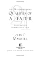 The 21 Indispensable Qualities of a Leader