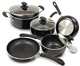 Ecolution Heavy Weight Eco-Friendly 8 -Piece Cookware Set