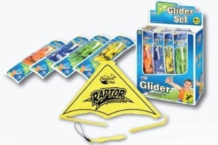 Raptor Paraglider W/launcher and Figurine by Firefox Toys