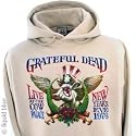 GRATEFUL DEAD T-Shirt - Cow Palace Hoodie (Tan)
