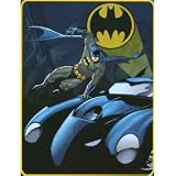 BATMAN Blanket- Batman Royal Plush Raschel Throw Blanket Twin Size