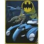BATMAN Blanket- Batman Royal Plush Raschel Throw Blanket Twin Size