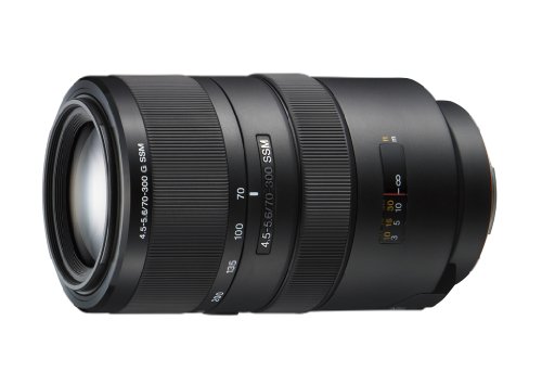 Sony SAL70300G Alpha 70-300mm F4.5-5.6 Telephoto Zoom Lens 
