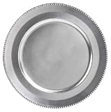 Tyler Florence by Mikasa Chef's White Metal Round Service Tray