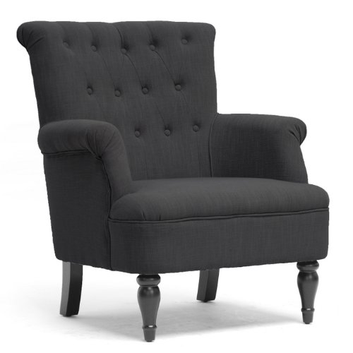 Crenshaw Linen Modern Club Chair Crenshaw Linen Modern Club Chair