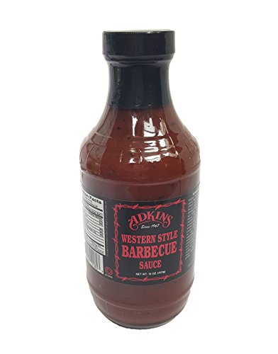 Adkins Western Style Barbecue BBQ Sauce - 16 Oz.