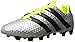 adidas Performance Men's Ace 16.4 Fxg Soccer Shoe, Silver Metallic/Black/Electricity, 11 M US