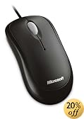 Microsoft Basic Optical Mouse Sesame Black�i�Z�T�~ �u���b�N) P58-00044