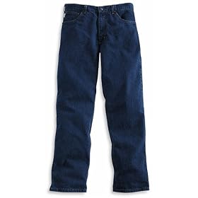 Mens CARHARTT FR Relaxed Fit Straight Leg Work Jeans