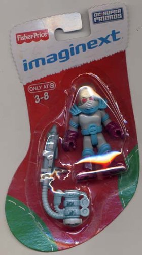  Imaginext DC Super Friends MR. FREEZE in Exclusive Holiday Christmas Stocking Stuffer Packaging