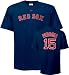 Dustin Pedroia Navy Majestic Player Name and Number Boston Red Sox Youth T-Shirt - Large (14-16)